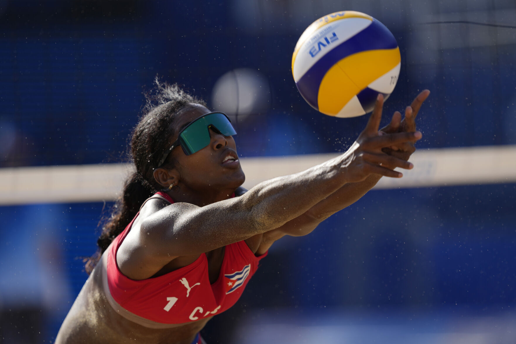 APTOPIX Tokyo Olympics Beach Volleyball